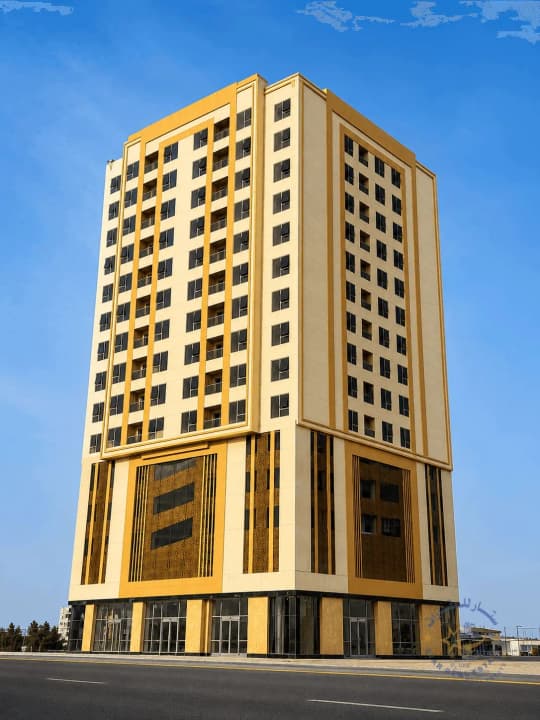 للإيجار شقة سكنية جديدة فاخرة بإطلالة على الطريق الرئيسى – سكمكم – الفجيرة