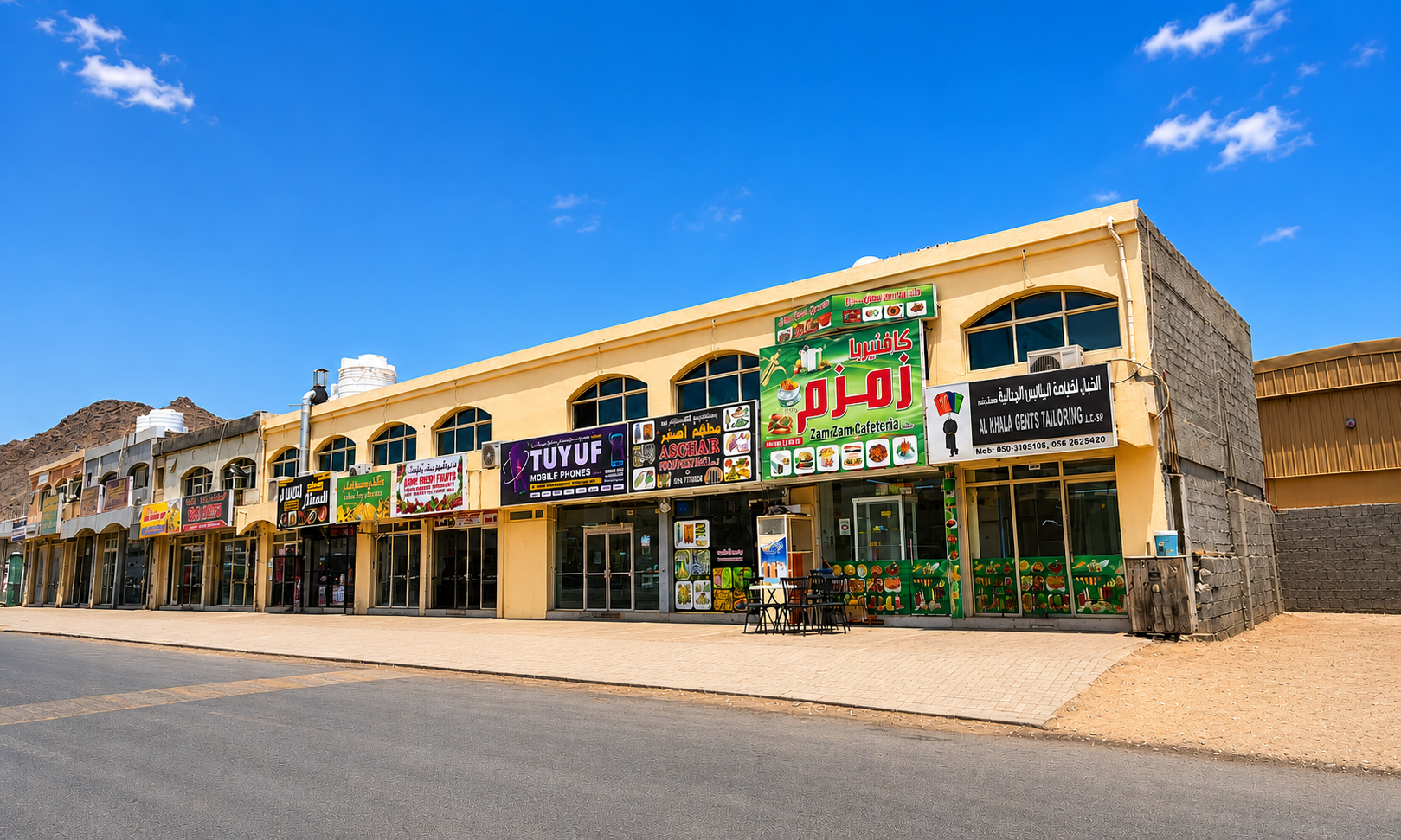 متوفر الآن مكاتب للإيجار في الحيل الصناعية – الفجيرة